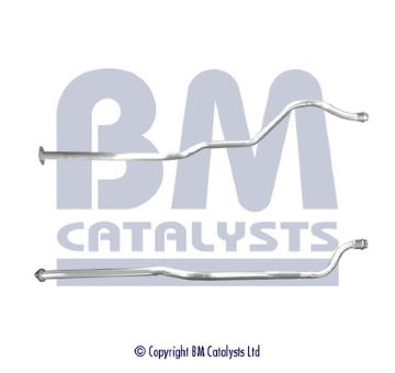 Výfuková trubka BM CATALYSTS BM50673