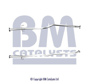 Výfuková trubka BM CATALYSTS BM50827