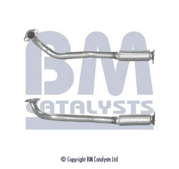 Výfuková trubka BM CATALYSTS BM70158