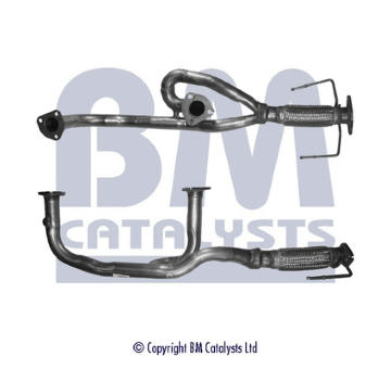 Výfuková trubka BM CATALYSTS BM70178