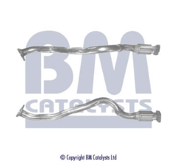 Výfuková trubka BM CATALYSTS BM70446