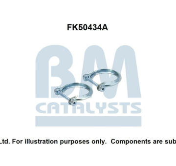 Montážní sada, výfuková trubka BM CATALYSTS FK50434