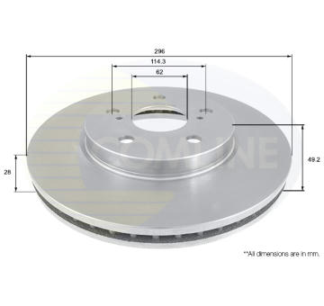 Brzdový kotúč COMLINE ADC01112V