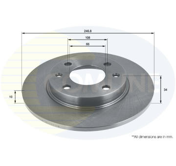 Brzdový kotúč COMLINE ADC1502