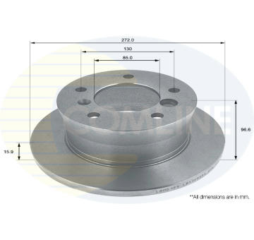 Brzdový kotúč COMLINE ADC1609