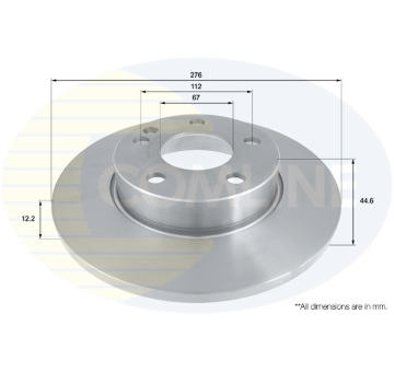 Brzdový kotúč COMLINE ADC1638