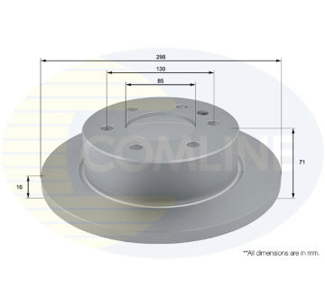 Brzdový kotúč COMLINE ADC1639