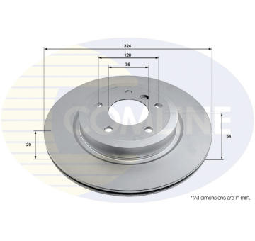 Brzdový kotúč COMLINE ADC2856V
