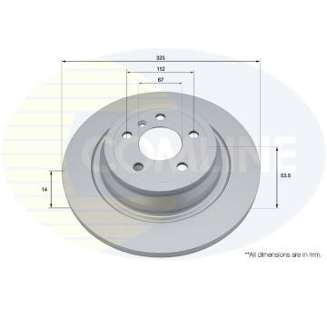Brzdový kotúč COMLINE ADC2892