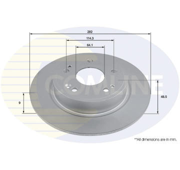 Brzdový kotúč COMLINE ADC2981