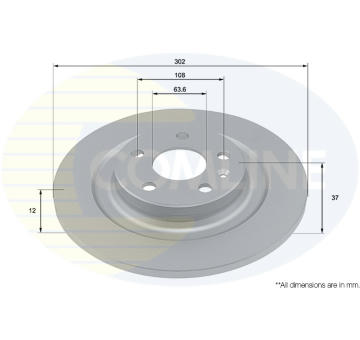 Brzdový kotúč COMLINE ADC4001