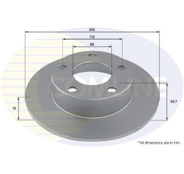 Brzdový kotúč COMLINE ADC4015