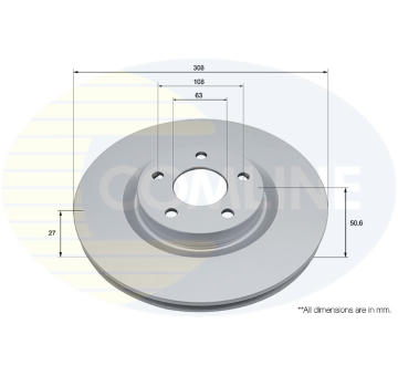 Brzdový kotúč COMLINE ADC5042V