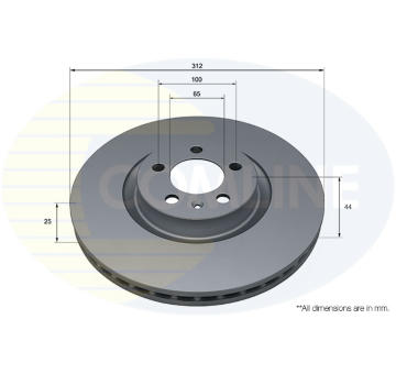 Brzdový kotúč COMLINE ADC5229V
