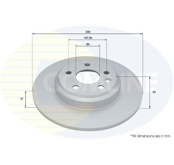 Brzdový kotúč COMLINE ADC5276