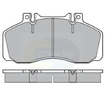 Sada brzdových platničiek kotúčovej brzdy COMLINE CBP9002