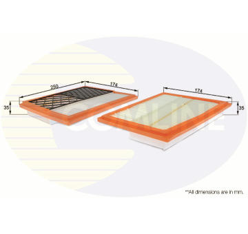 Vzduchový filter COMLINE EAF634