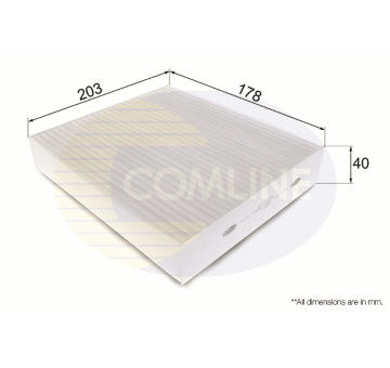 Filter vnútorného priestoru COMLINE EKF108