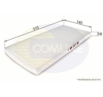 Filter vnútorného priestoru COMLINE EKF240