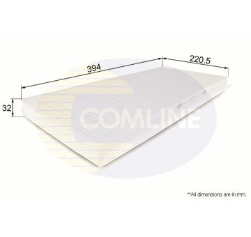 Filter vnútorného priestoru COMLINE EKF250