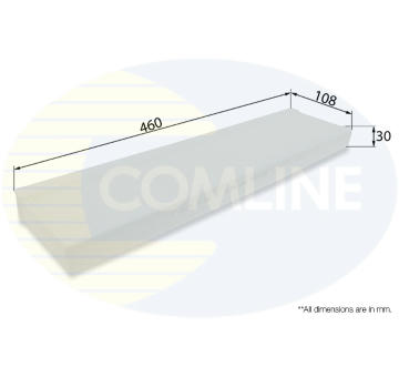 Filter vnútorného priestoru COMLINE EKF252