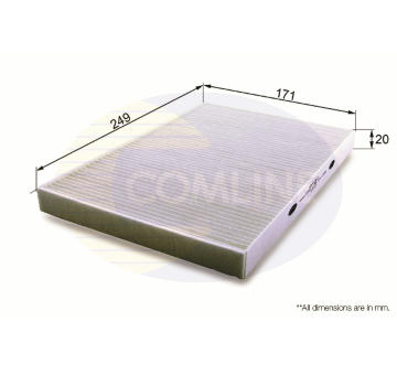 Filter vnútorného priestoru COMLINE EKF262