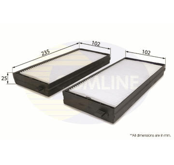 Filter vnútorného priestoru COMLINE EKF263