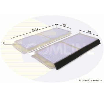 Filter vnútorného priestoru COMLINE EKF269