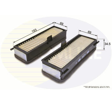 Filter vnútorného priestoru COMLINE EKF281