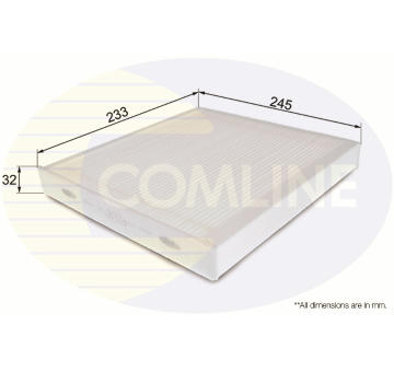 Filter vnútorného priestoru COMLINE EKF289