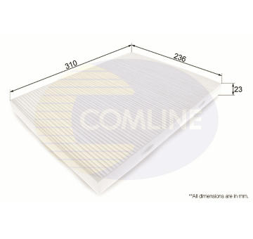 Filter vnútorného priestoru COMLINE EKF291