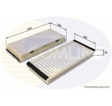 Filter vnútorného priestoru COMLINE EKF338-2