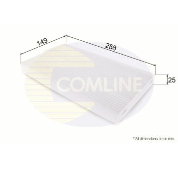 Filter vnútorného priestoru COMLINE EKF344