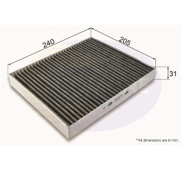 Filter vnútorného priestoru COMLINE EKF417A