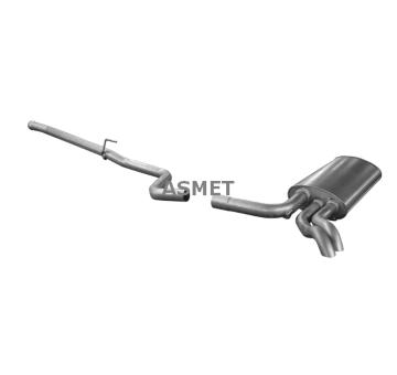 Zadni tlumic vyfuku ASMET 01.076