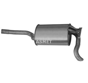 Zadni tlumic vyfuku ASMET 01.008