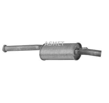 Stredni tlumic vyfuku ASMET 01.010