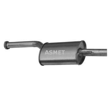 Stredni tlumic vyfuku ASMET 01.014