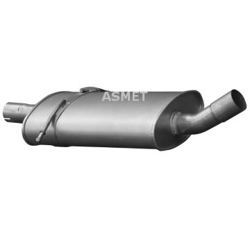 Stredni tlumic vyfuku ASMET 01.061