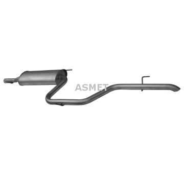 Zadni tlumic vyfuku ASMET 02.037