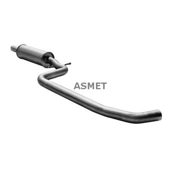 Stredni tlumic vyfuku ASMET 03.126