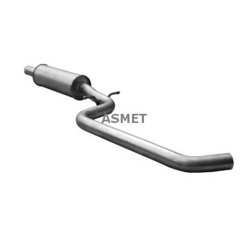 Stredni tlumic vyfuku ASMET 03.128