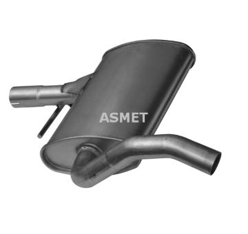 Stredni tlumic vyfuku ASMET 03.037