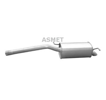 Zadni tlumic vyfuku ASMET 03.077
