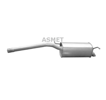 Zadni tlumic vyfuku ASMET 03.105