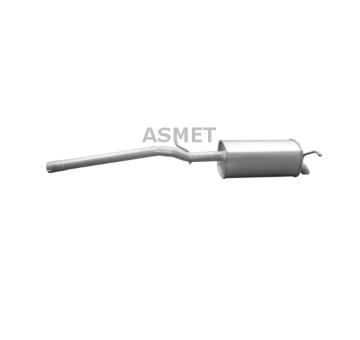 Zadni tlumic vyfuku ASMET 03.107