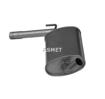 Stredni tlumic vyfuku ASMET 04.039