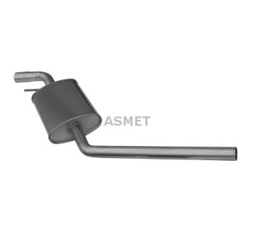 Stredni tlumic vyfuku ASMET 04.073