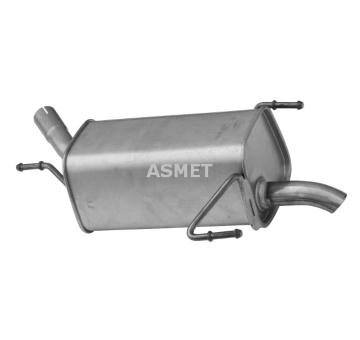 Zadni tlumic vyfuku ASMET 05.132
