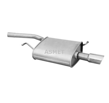 Zadni tlumic vyfuku ASMET 06.016